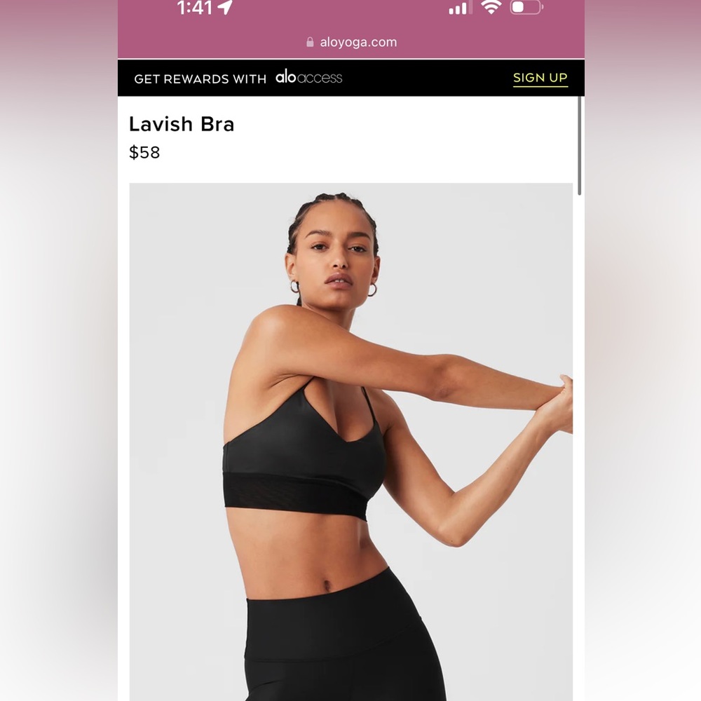 Alo Lavish Bra
